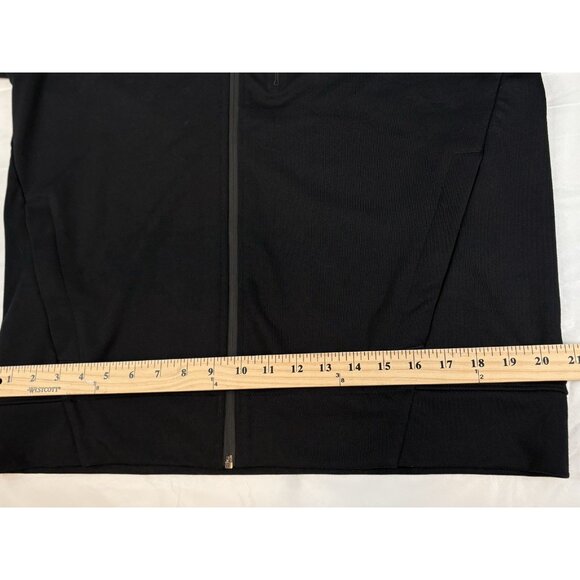 Mack Weldon Atlas Full Zip Hoodie Men’s M Black Stretch Wicking Workleisure - Picture 10 of 13